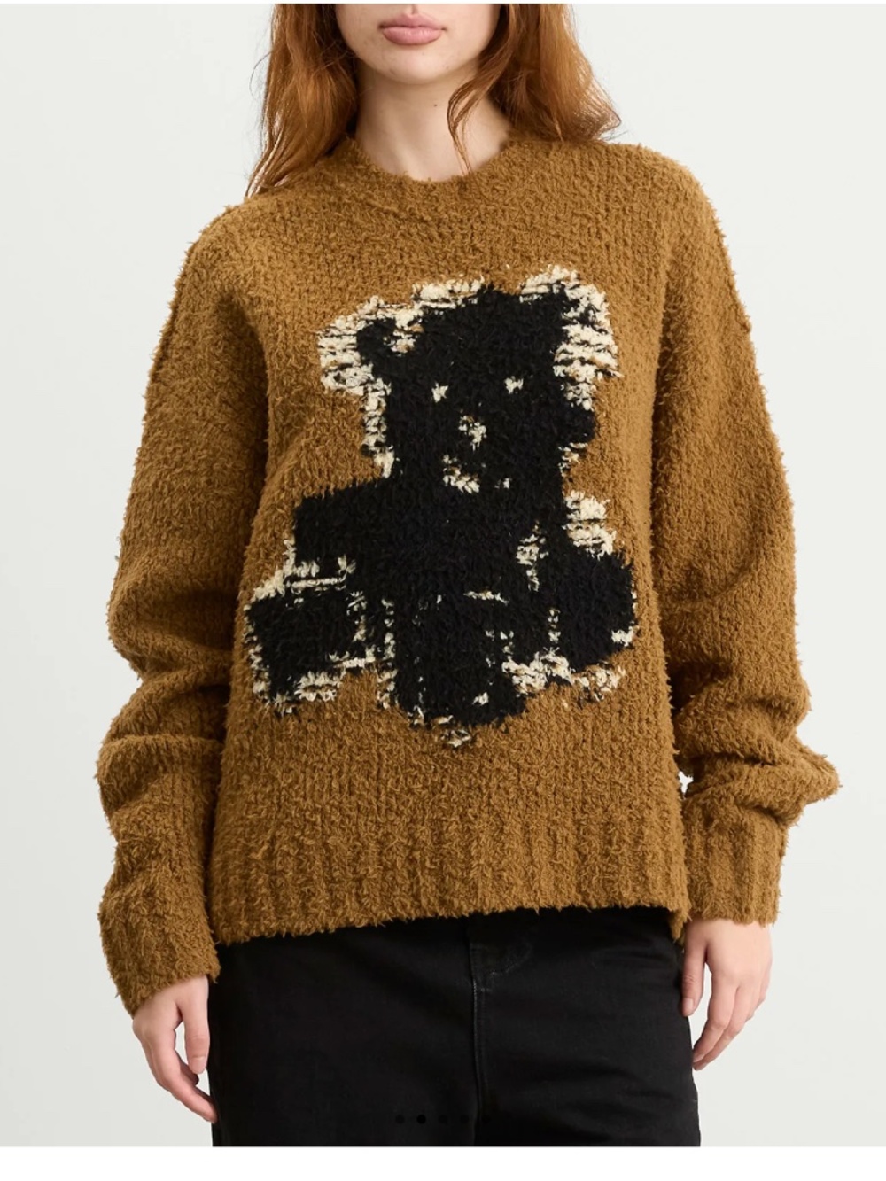 ACNE STUDIOS KUSTO TEDDY JUMPER